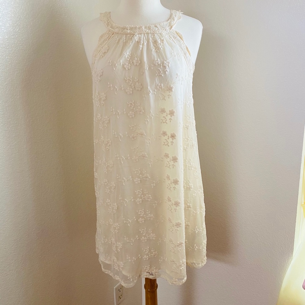 Soft Lace Design Dress